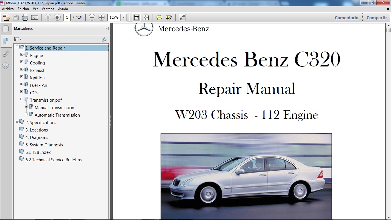Mercedes Benz W210 Repair Manual Free Download